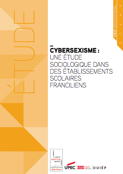 L'enquête sur les cybverviolences sexistes/sexuelles dans l'enseignement secondaire (avec des statistiques et des témoignages d'élèves).